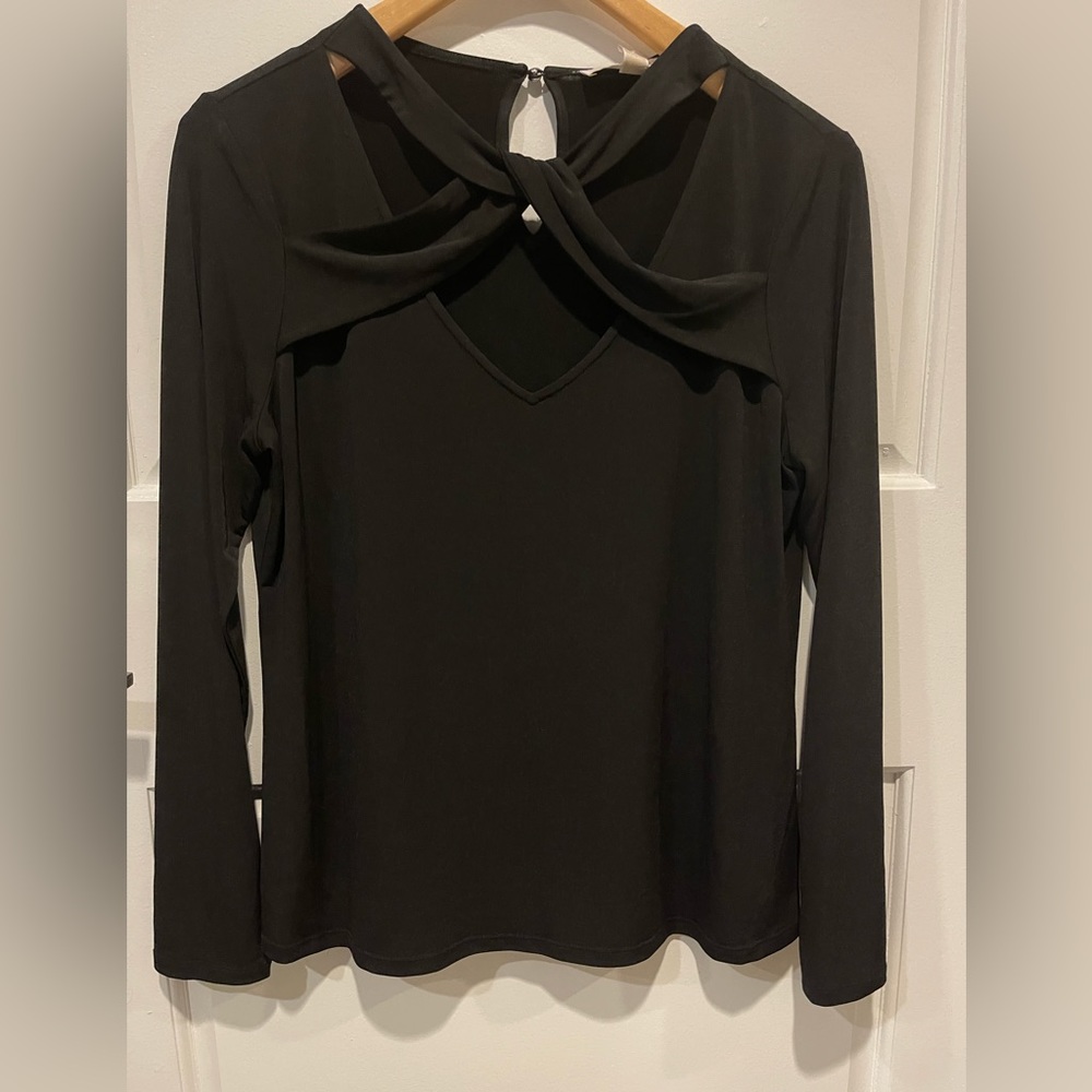 Michael Kors Twist Cut Out Blouse